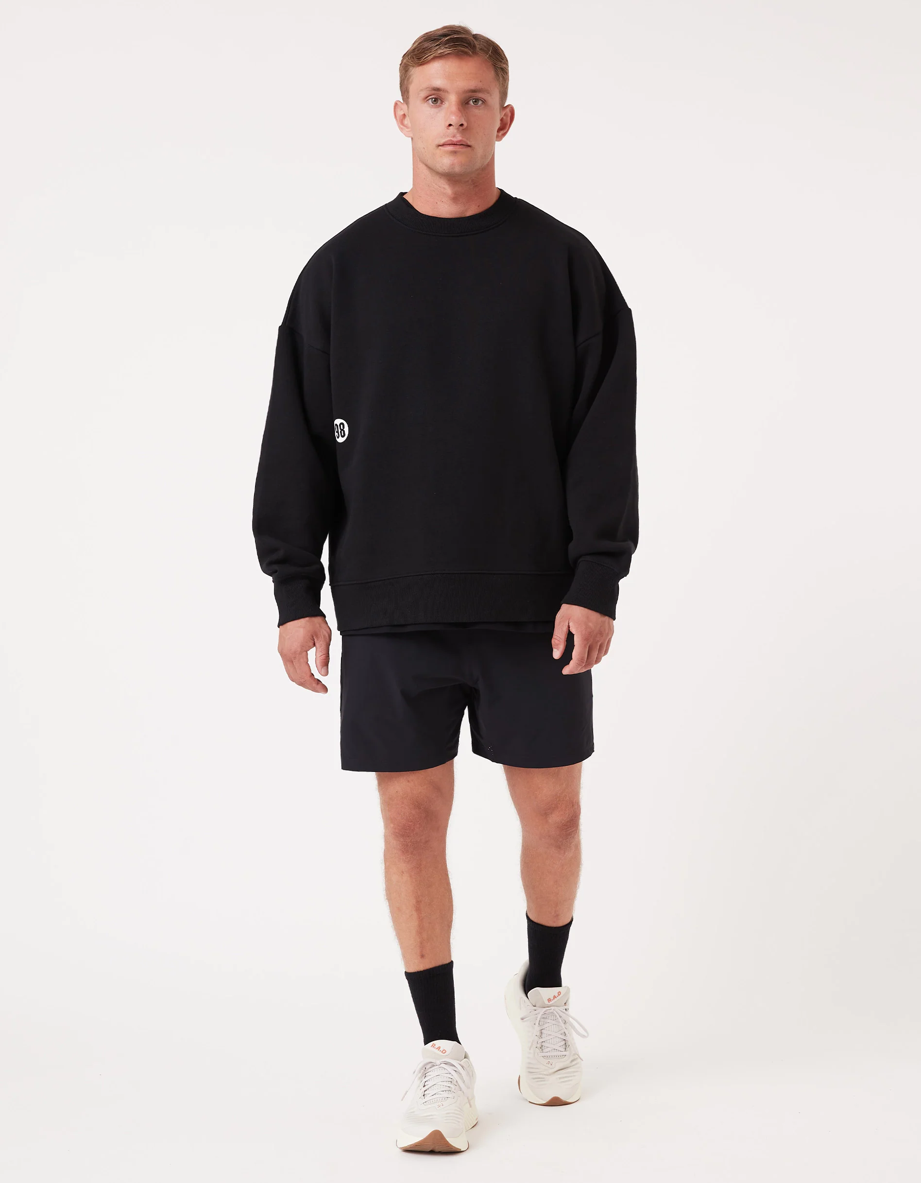 98 Rest Fleece Crew Black - Image 5