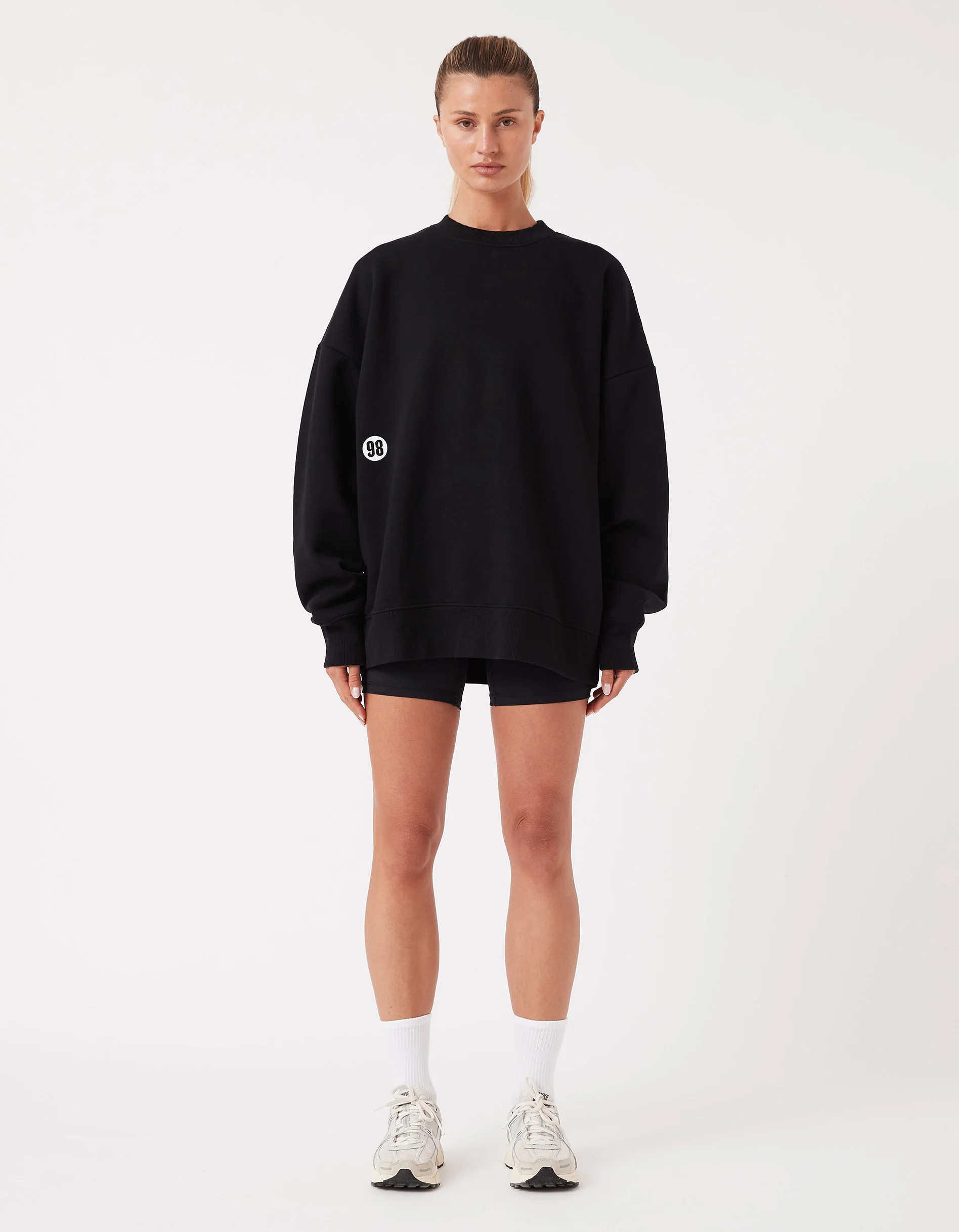 98 Rest Fleece Crew Black - Image 6