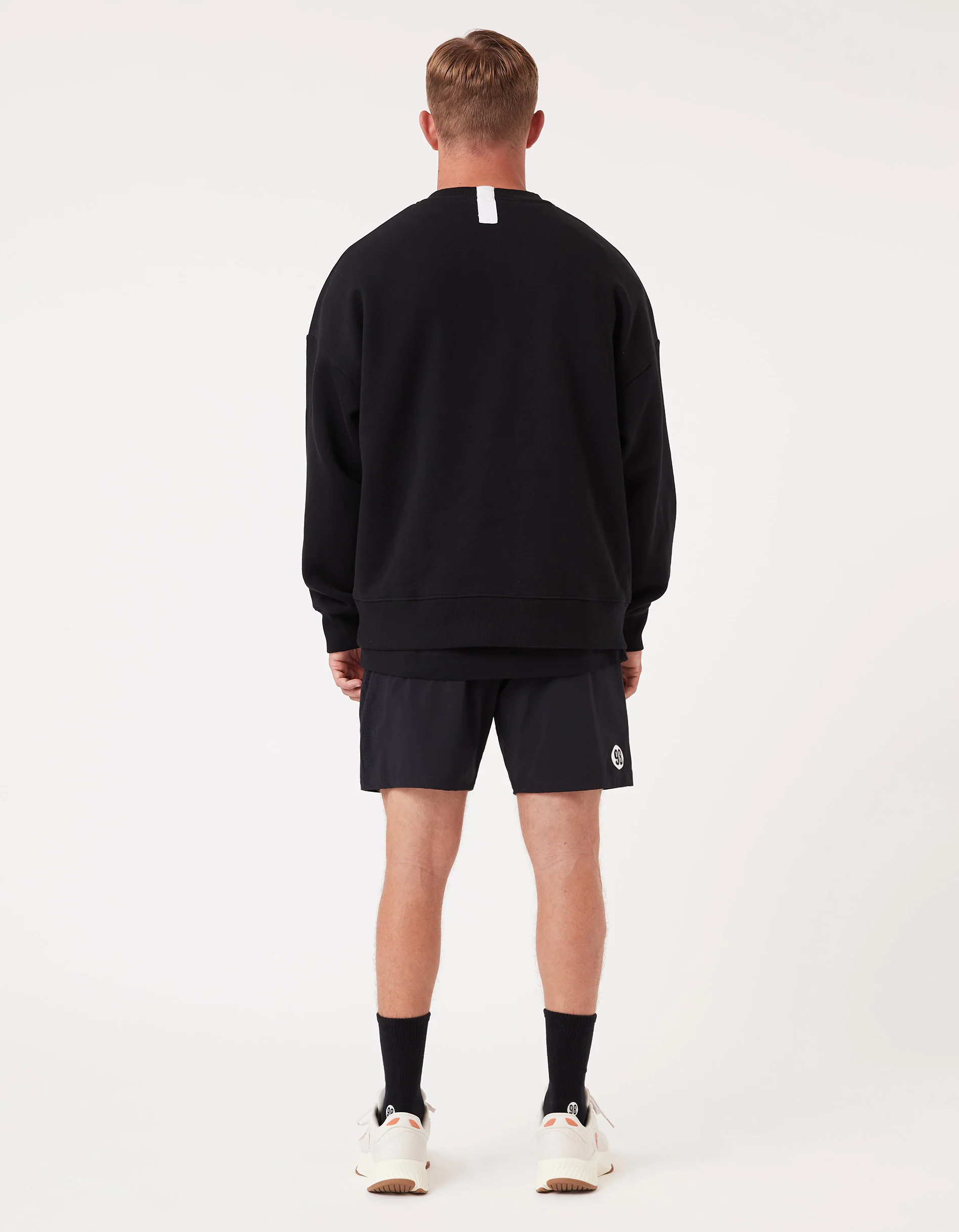 98 Rest Fleece Crew Black - Image 9