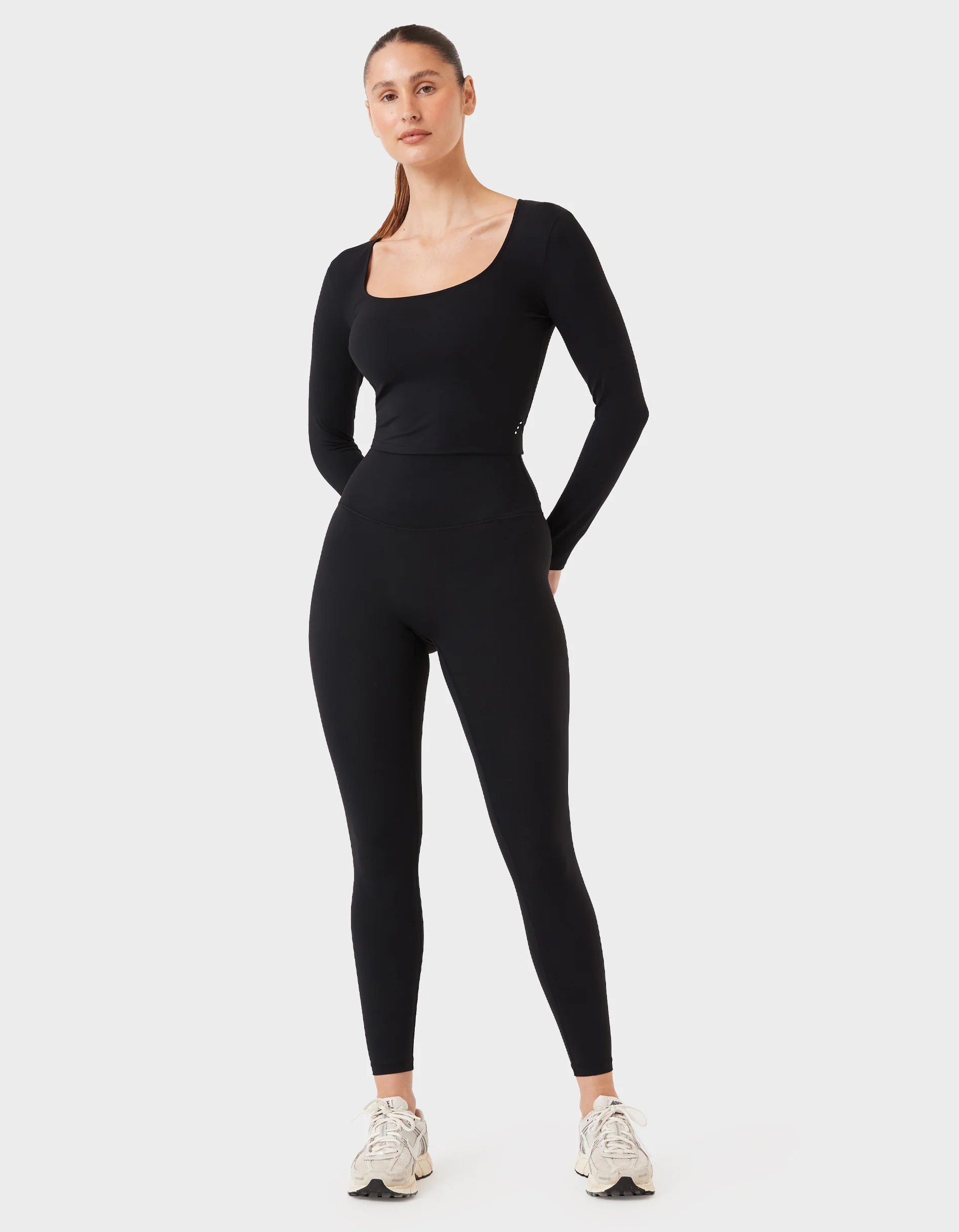 FITform Scoop Long Sleeve Black - Image 4
