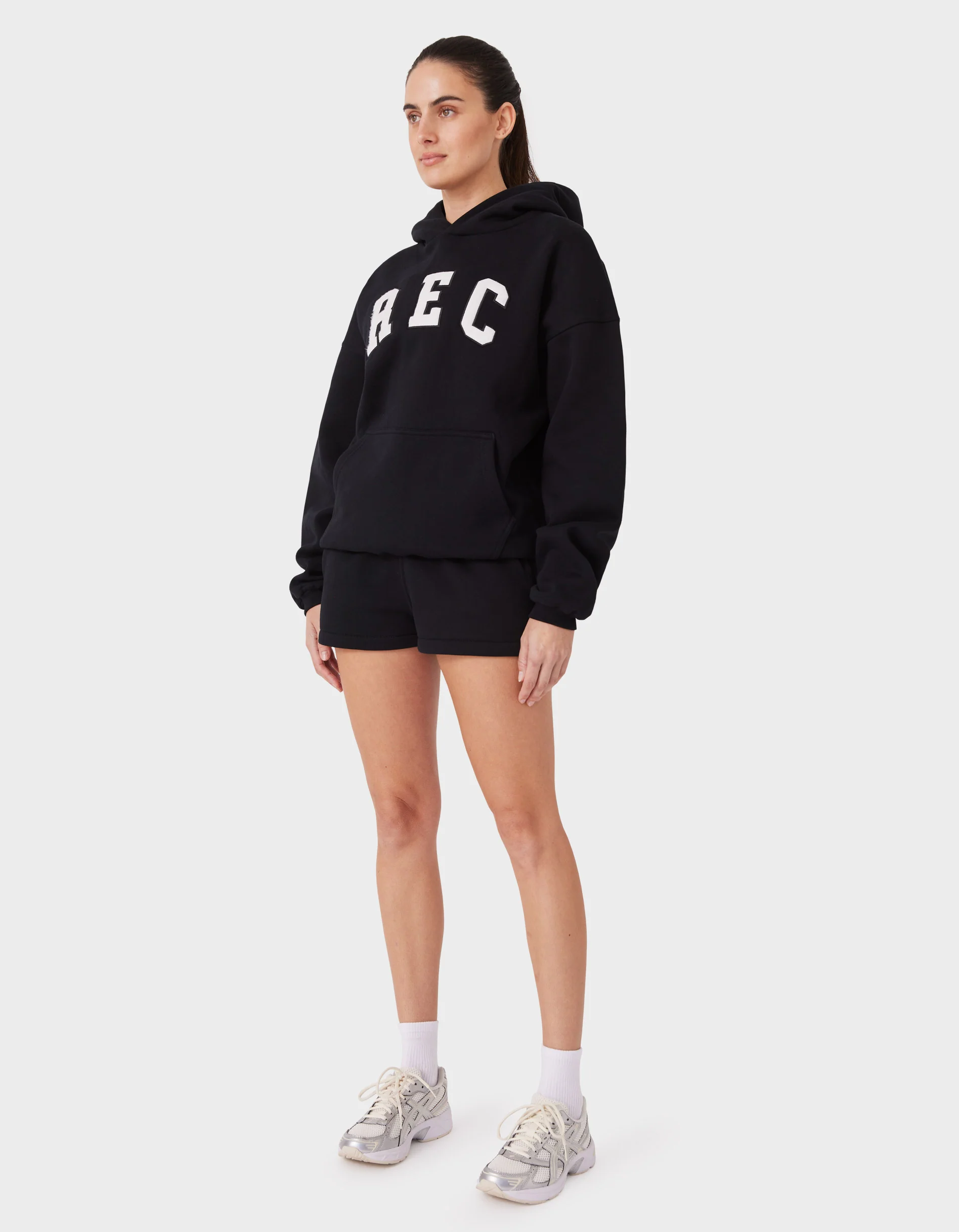 Float Fleece REC Hood Black - Image 4