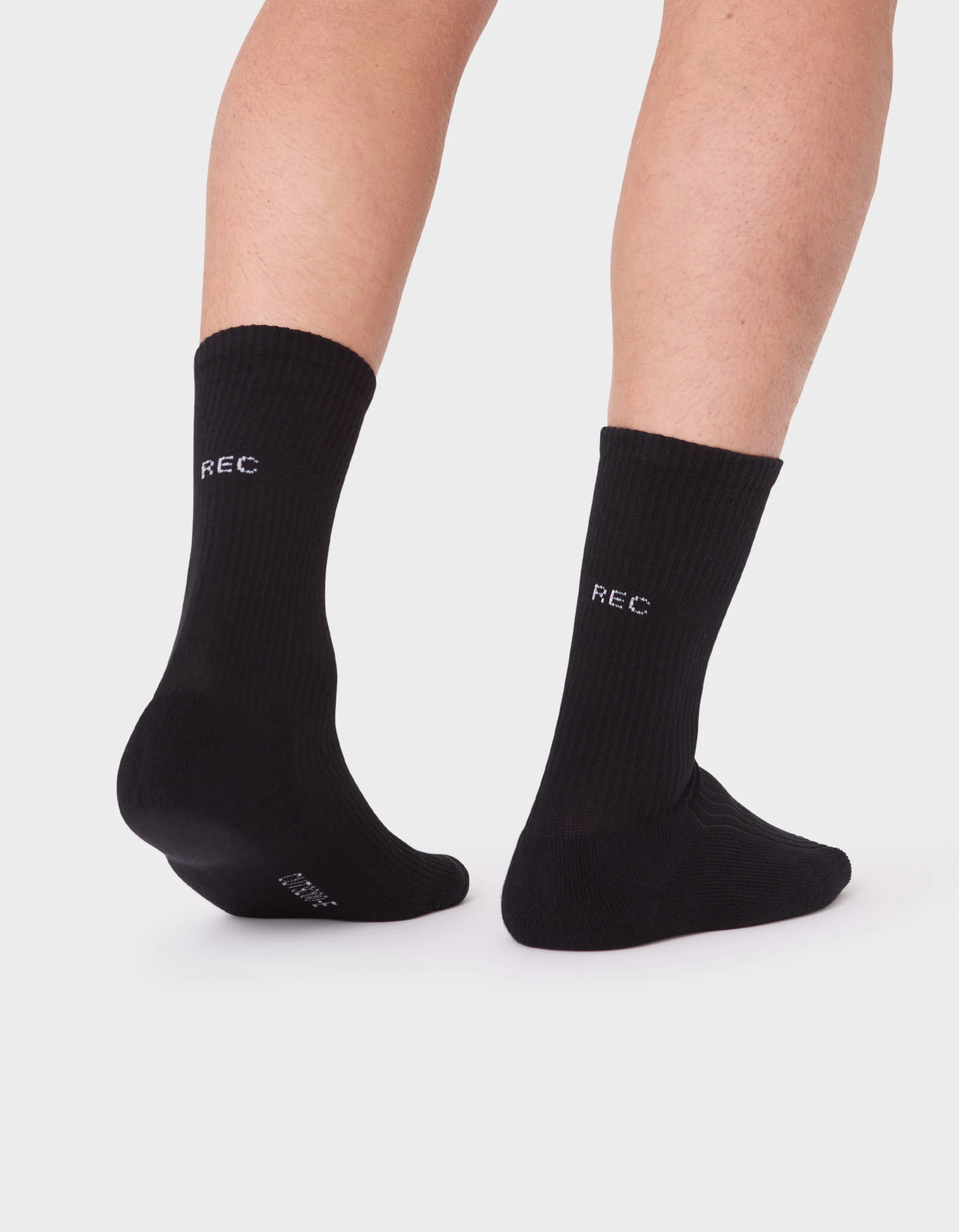 Logo Long Sock 2-Pack Black - Image 3
