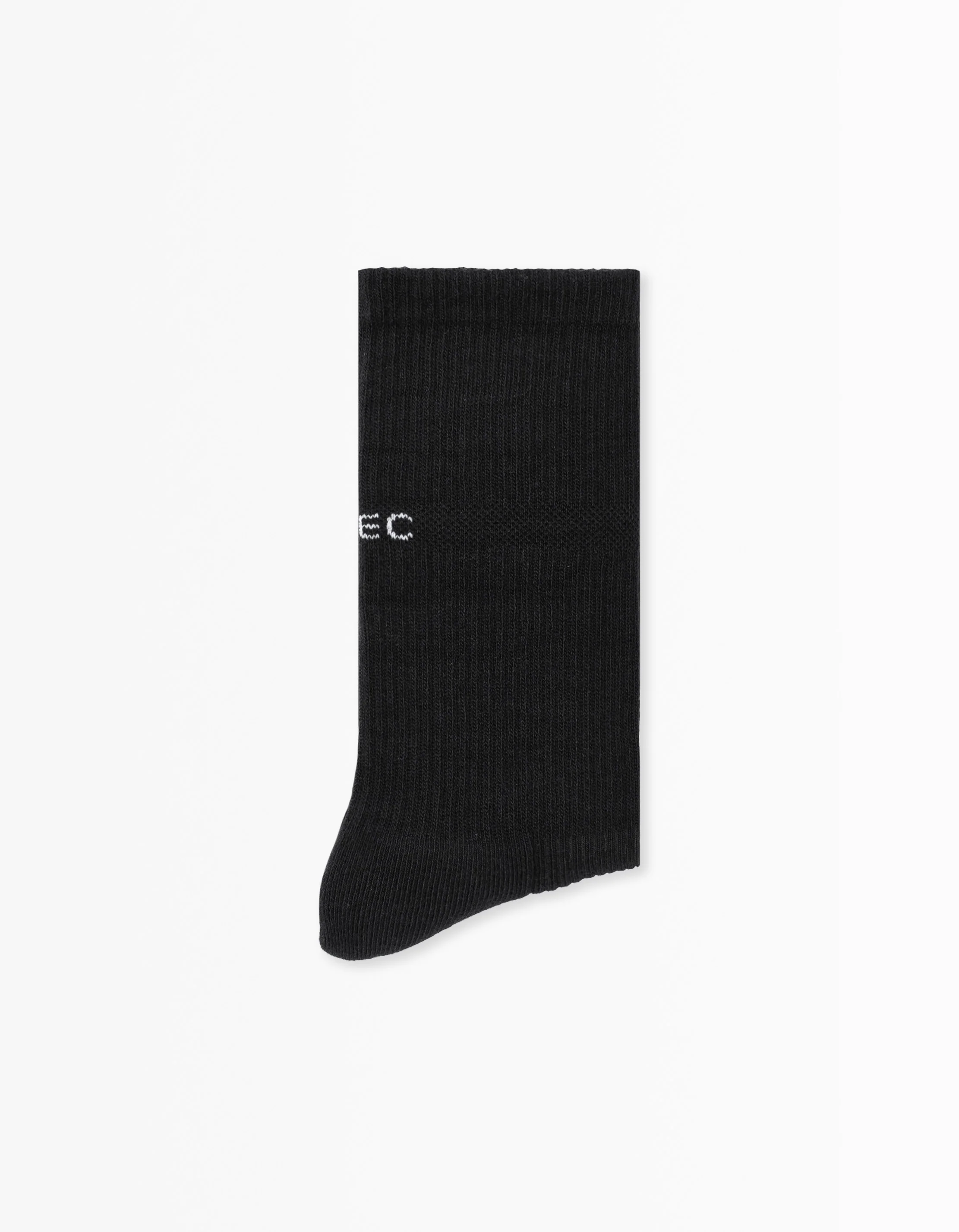 Logo Long Sock 2-Pack Black - Image 4