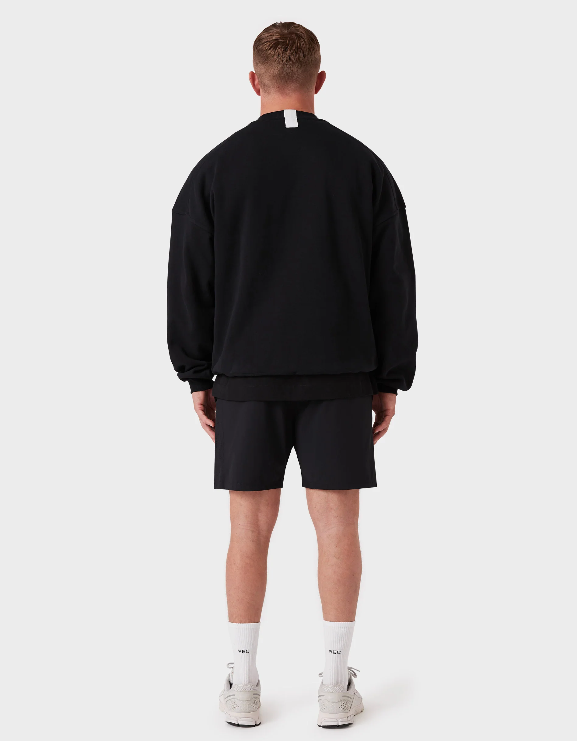 Mass Fleece Crew Black - Image 8