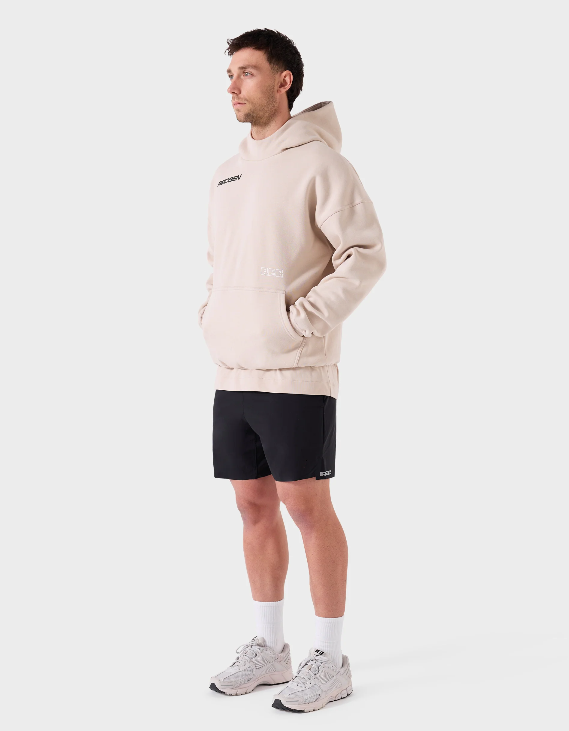 Mass Fleece MXV Hood Oat - Image 4